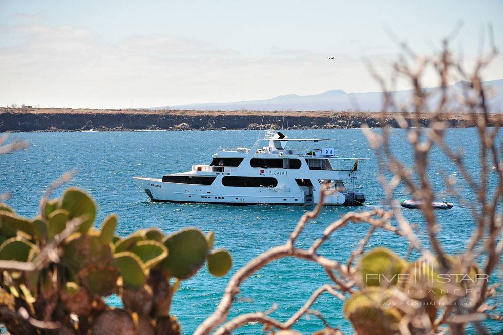 Yacht of Pikaia Lodge Galapagos, Ecuador