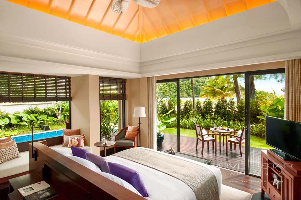 Beach Villa Master Bedroom at Anantara Phuket Layan Resort and Spa