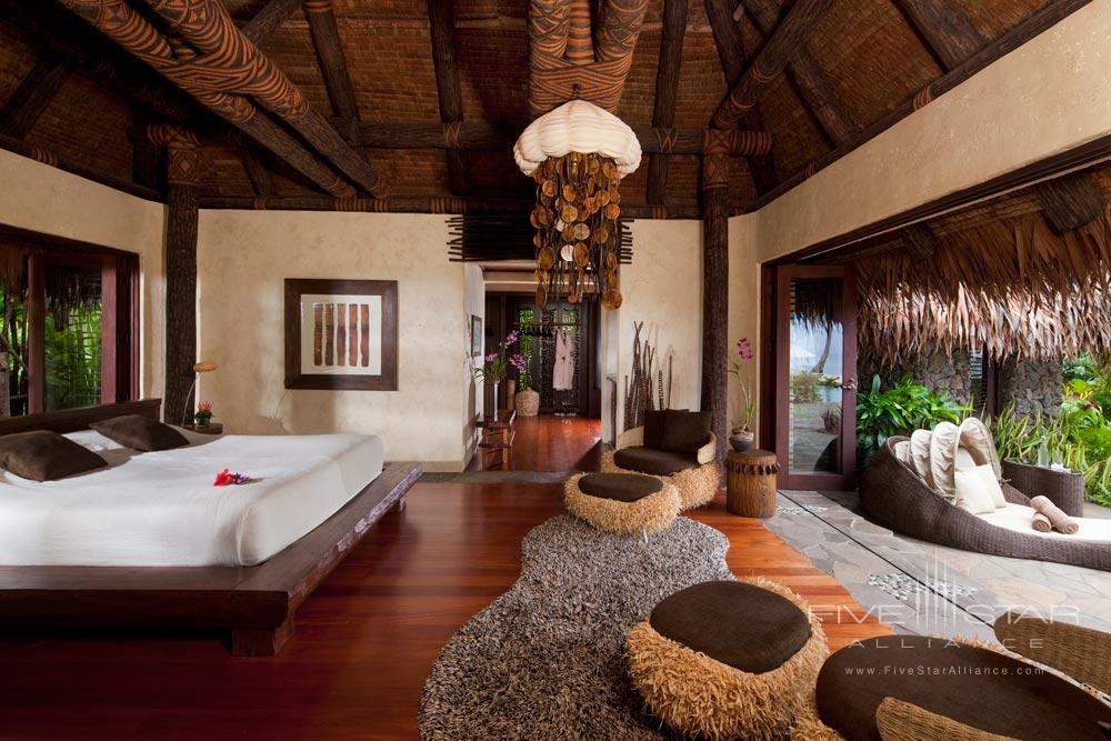 Plantation Villa Bedroom at Laucala Island Resort