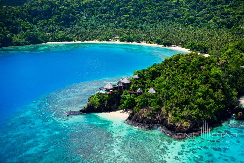 Aerial View of Laucala Island Resort