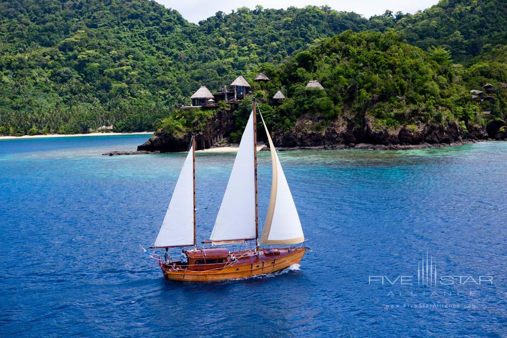 Sailing Activity at Laucala Island Resort