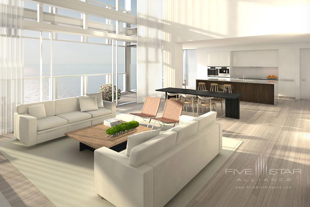 Living Area at Miami Beach Edition