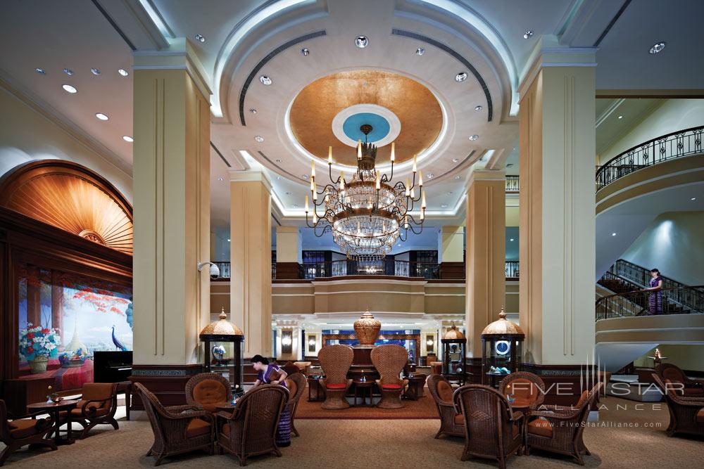 Lobby at Sule Shangri-La Yangon