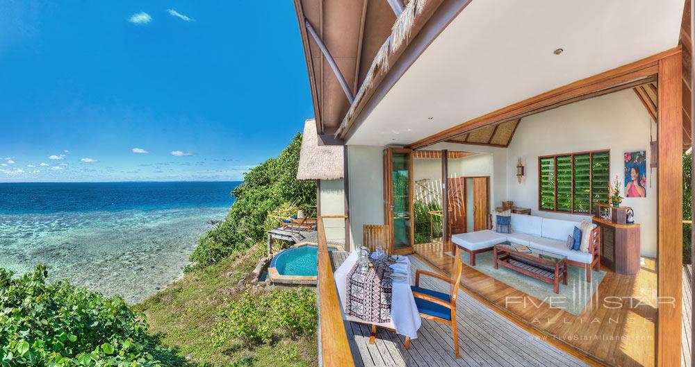 Living Area of East Suite at Royal Davui Resort, Fiji