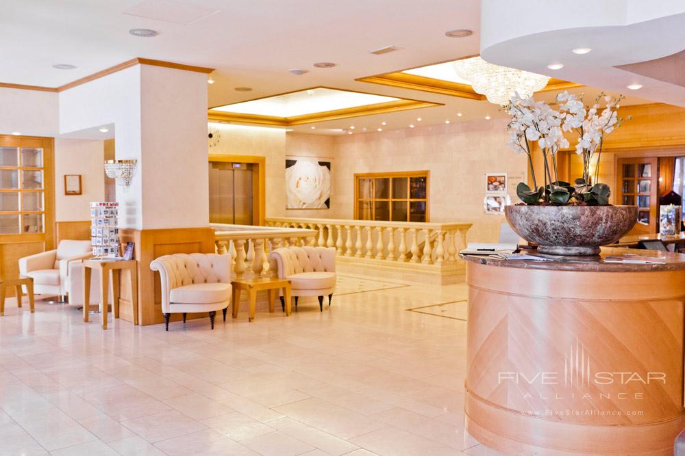 Lobby at Le Chatelain Hotel Brussels