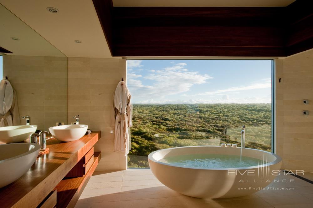 Osprey Pavillion Bath at Southern Ocean Lodge Kangaroo Island, Australia