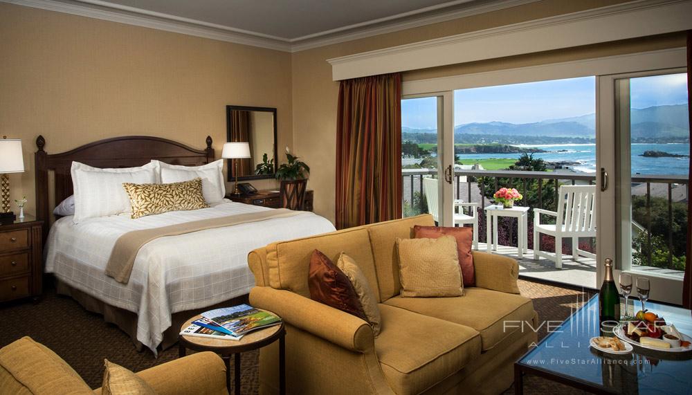 Partial Ocean View Guestroom at The Lodge at Pebble Beach, CA