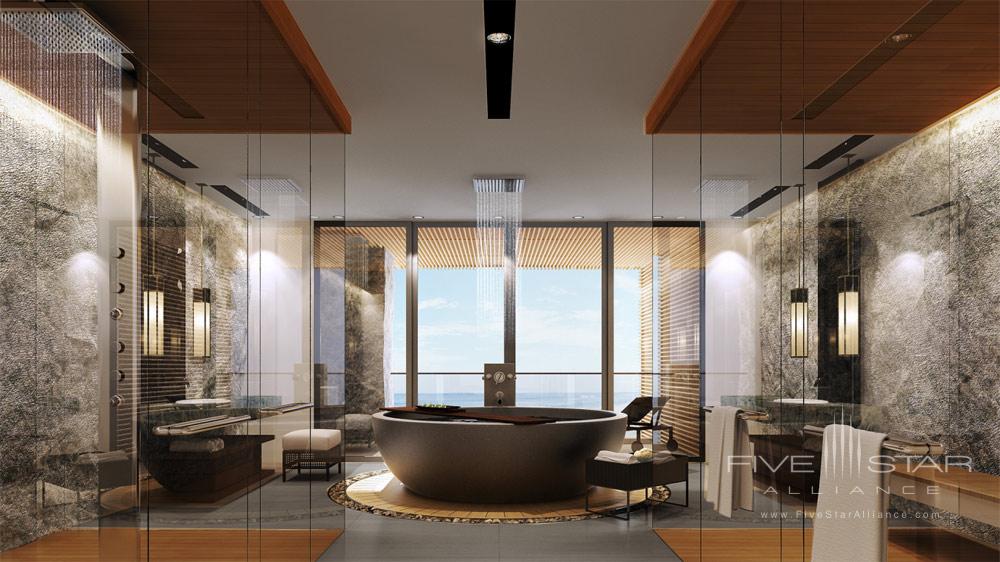 Presidential Suite Bath at Sunrise Kempinski Hotel Beijing