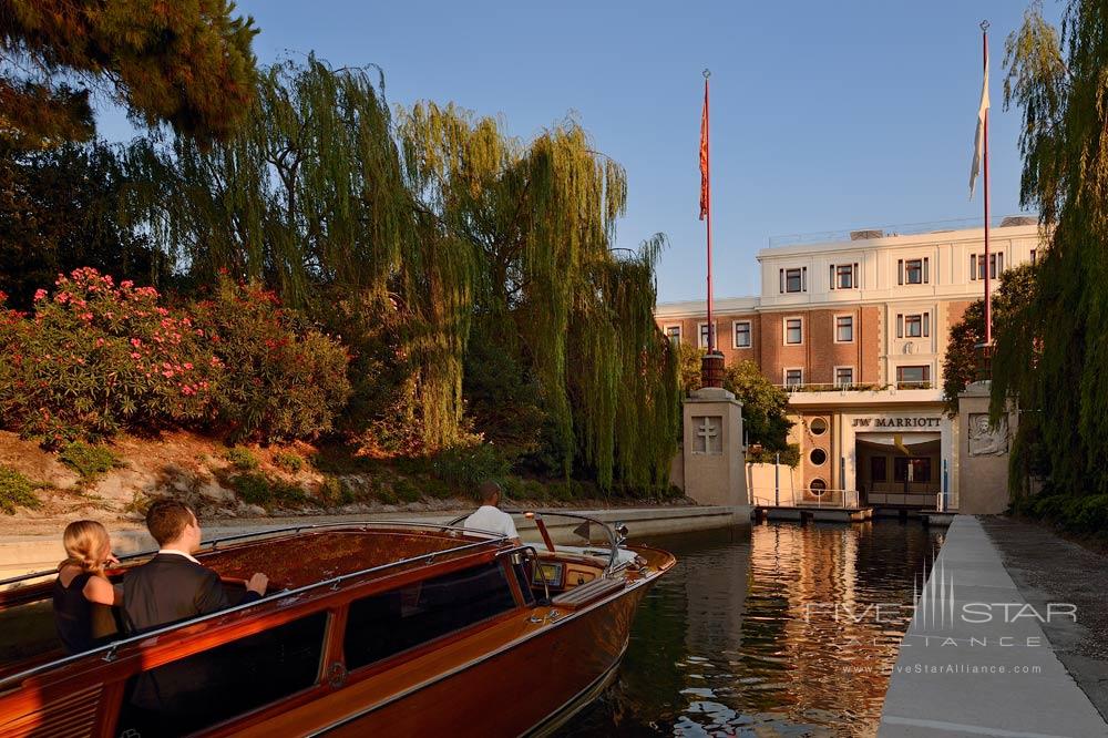 Main Arrival at JW Marriott Venice Resort and Spa, Venice, Italy