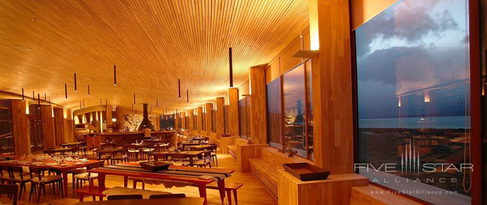 Dining Room at Tierra Patagonia Hotel and Spa
