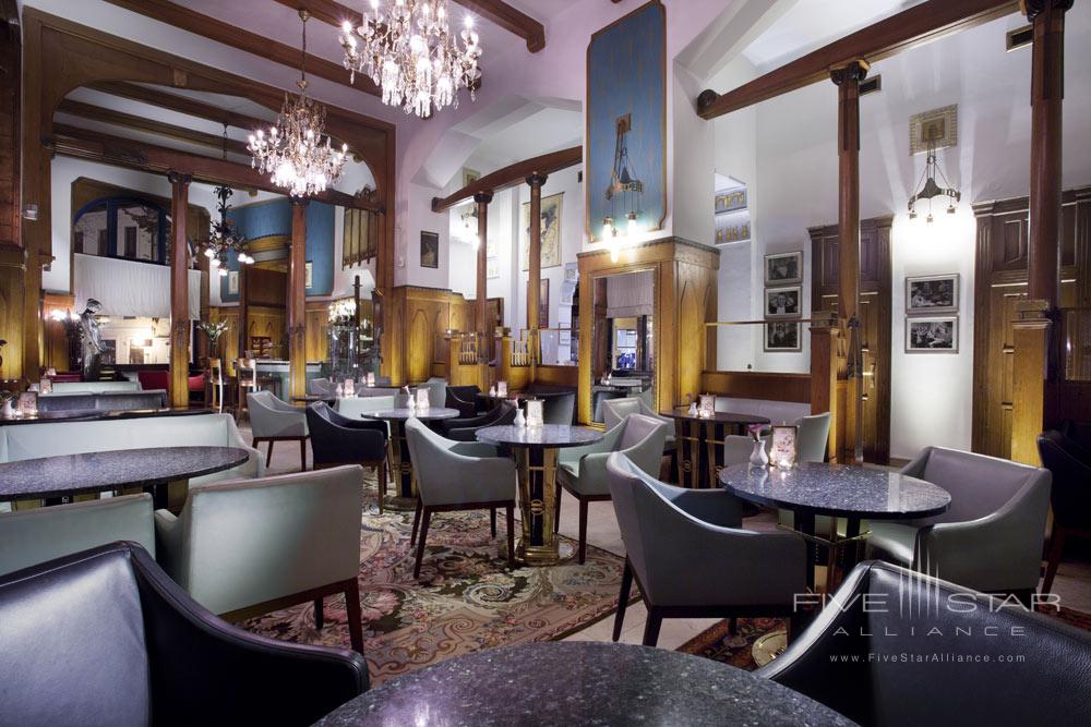 The Cafe De Paris at Hotel Paris Prague