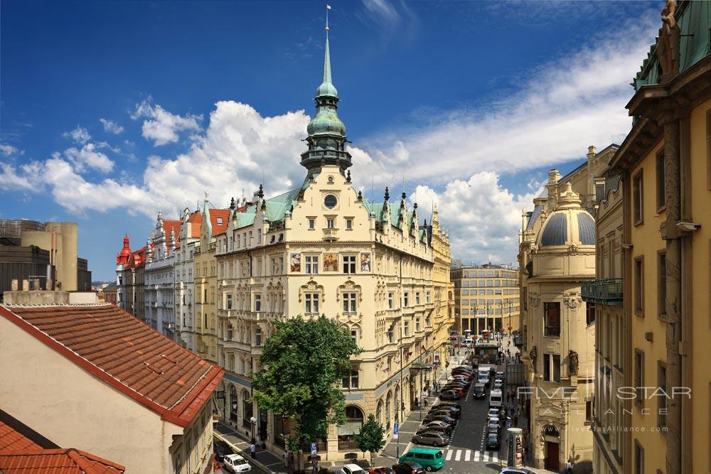 Exterior of The Hotel Paris Prague