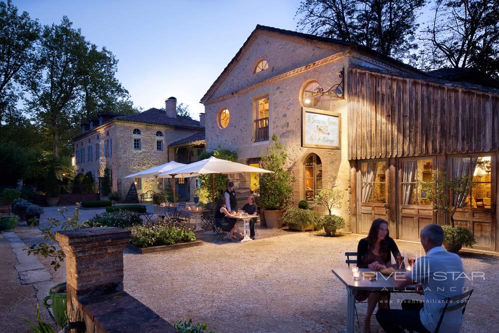 Les Pres dEugenie - Michel GuerardThe Ferme Aux Grives dining, Eugenie-les-Bains, France