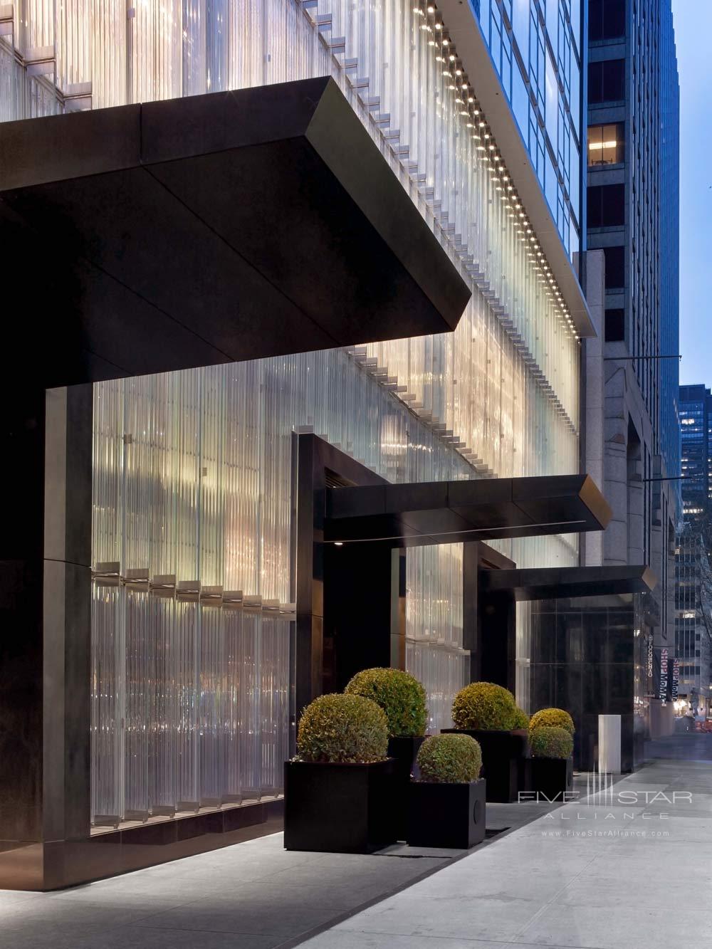 Exterior of Baccarat Hotel New York