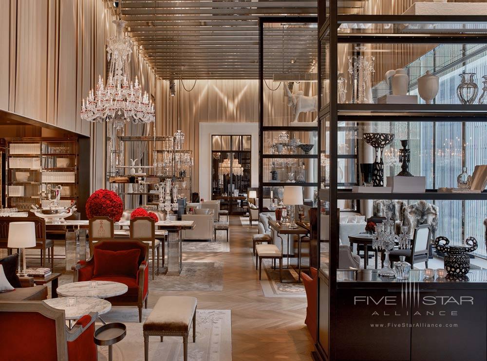 Dining at Baccarat Hotel New York