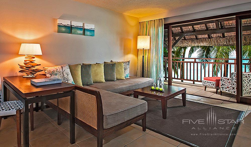 Deluxe Suite Living at Constance Belle Mare Plage, Belle Mare, Mauritius