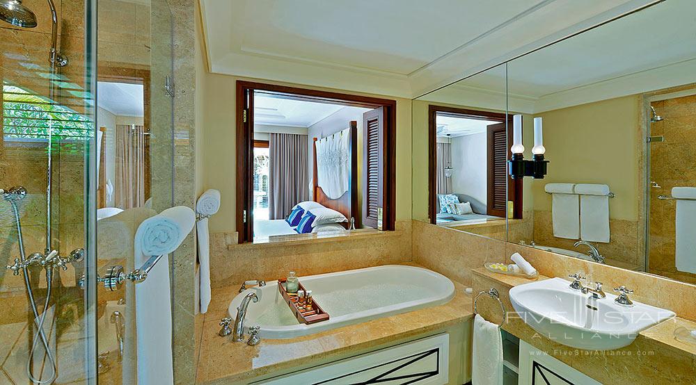 Suite Bath at Constance Belle Mare Plage, Belle Mare, Mauritius