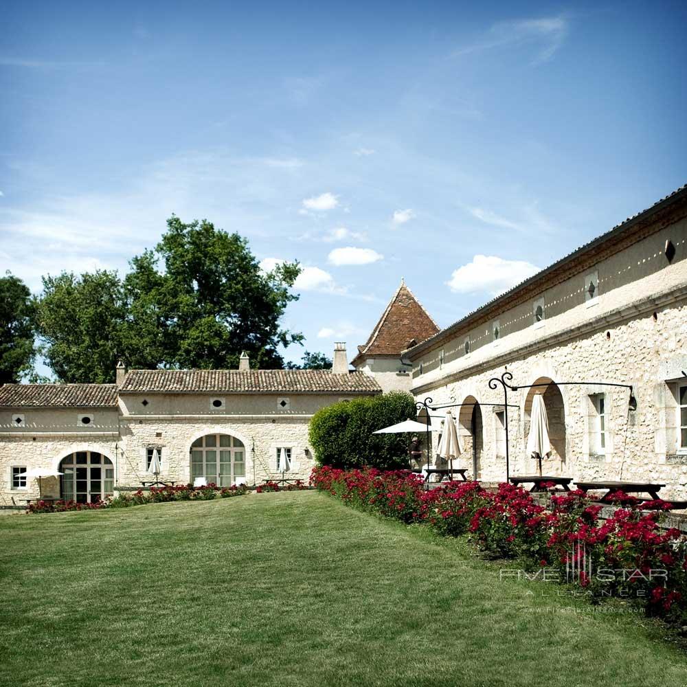 Exterior of Chateau des Vigiers, Monestier-Dordogne, France