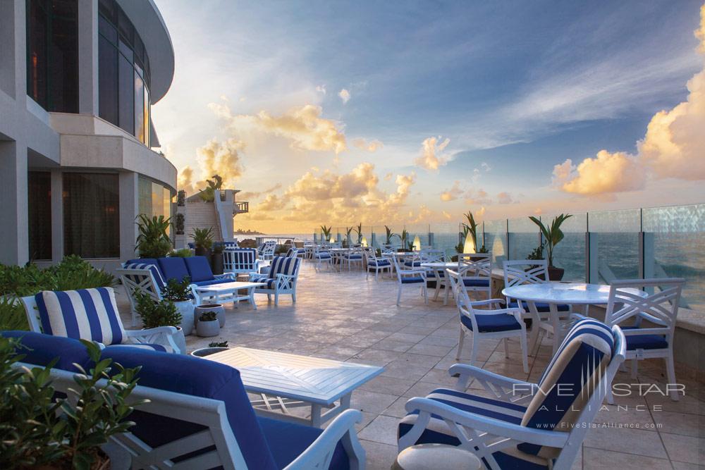 Sunset From Terrace at Condado Vanderbilt San Juan