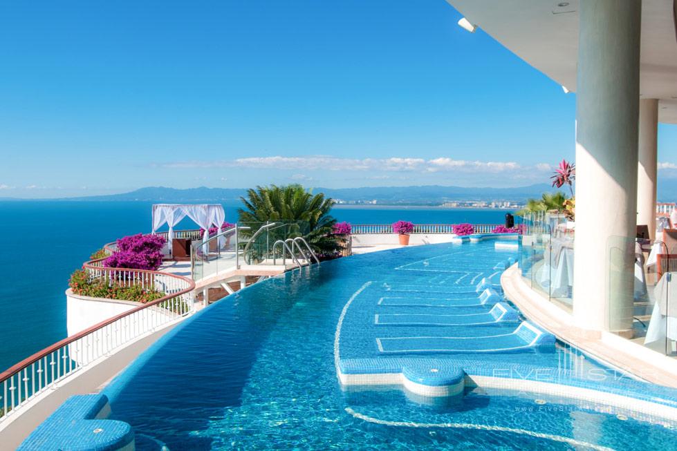 Rooftop Pool at Grand Miramar Resort and Spa Puerto Vallarta, Jalisco, Mexico