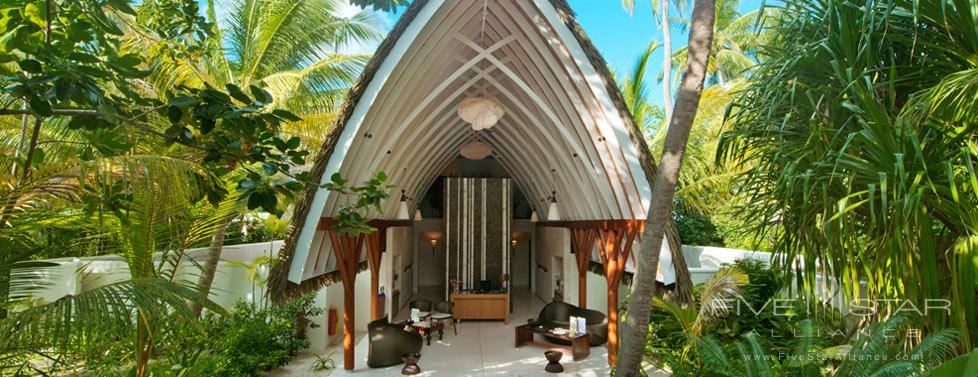 Spa Entrance Of The Kandolhu Island Resort, Maldives