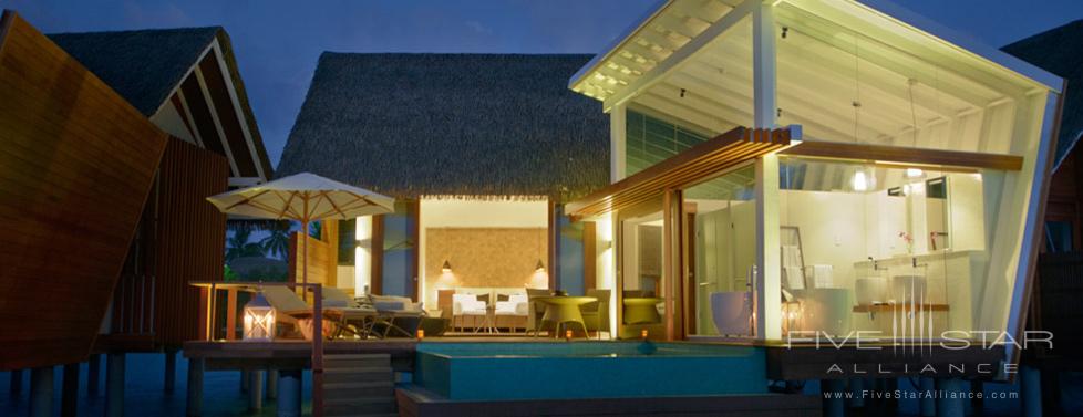 Ocean Pool Villa Exterior Of The Kandolhu Island Resort, Maldives