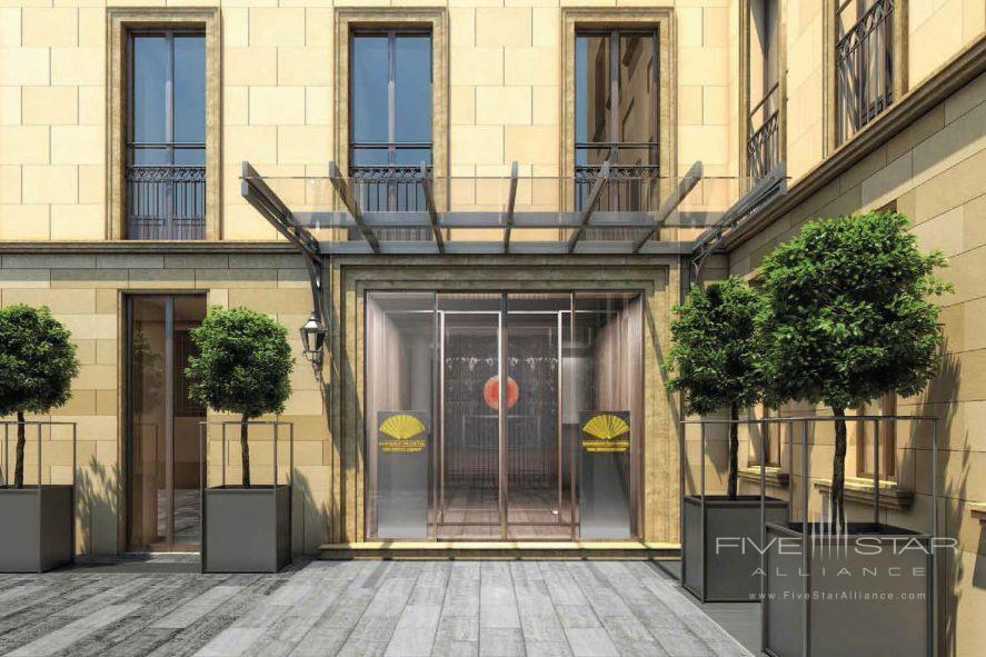 Exterior of Mandarin Oriental Milan