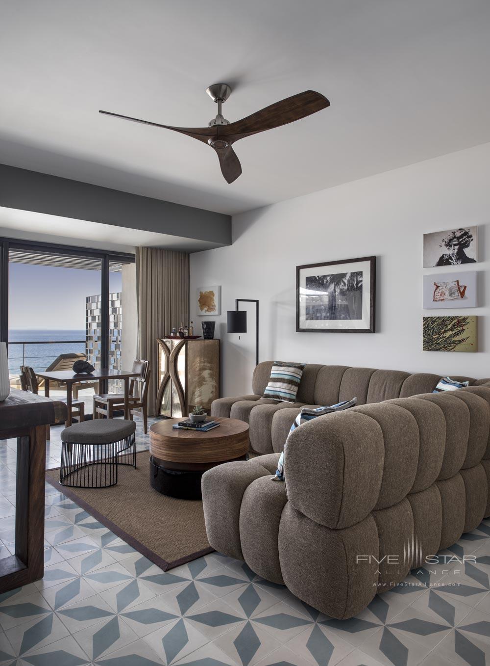 Suite Living Area at The Cape, Los Cabos