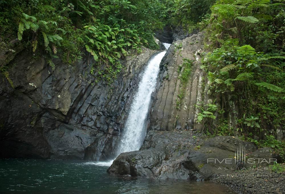 Emaho Waterfall at Emaho Sekawa Resort, Fiji