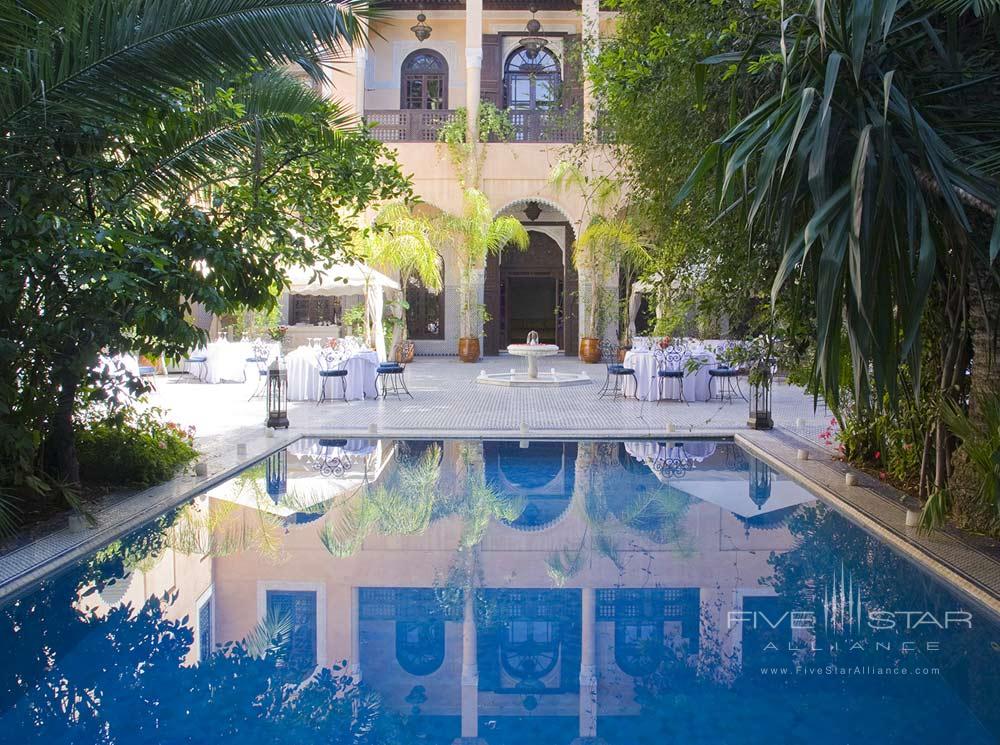 Outdoor Pool at Palais Sheherazade and Spa in Fez, Morocco