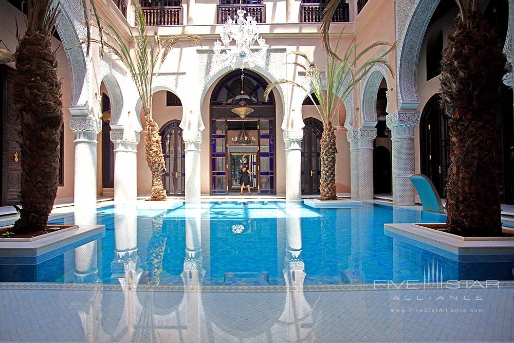 Pool at Palais Sheherazade and Spa in Fez, Morocco