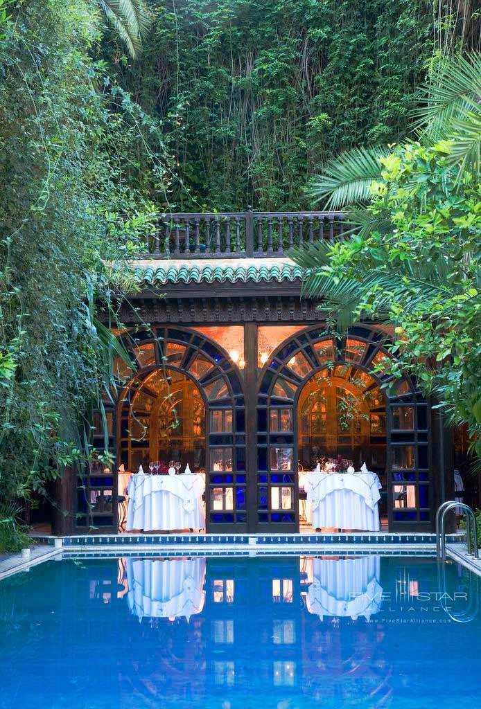 Pool at Palais Sheherazade and Spa in Fez, Morocco