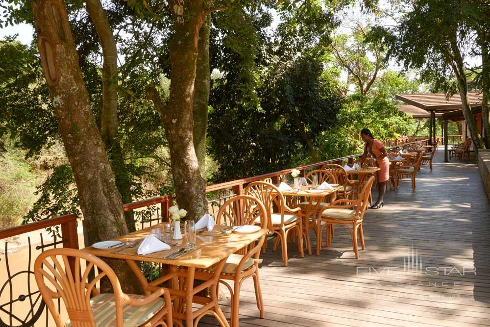 Terrace Dining at Fairmont Mara Safari Club