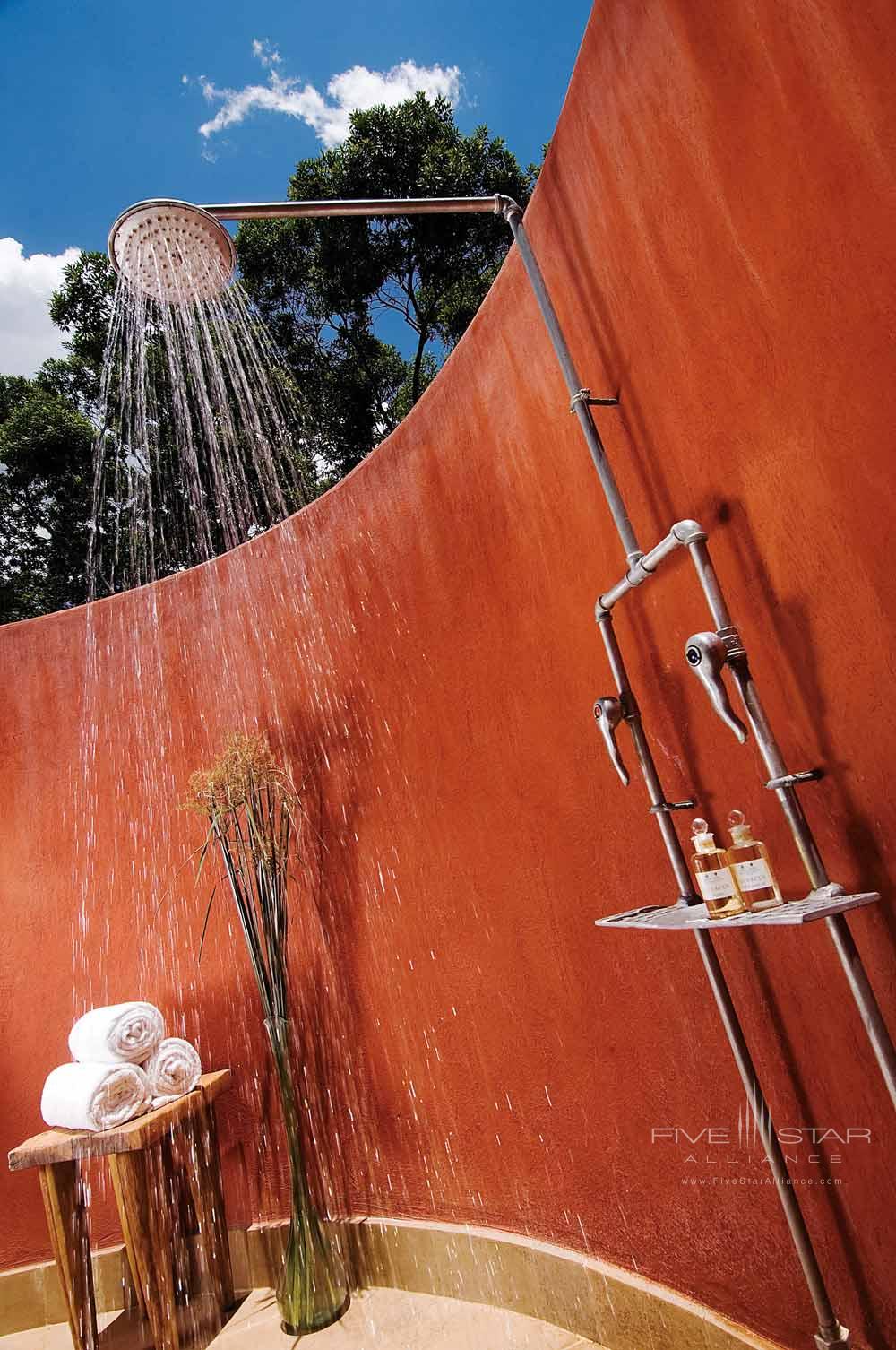 Outdoor Rain Shower at Fairmont Mara Safari Club