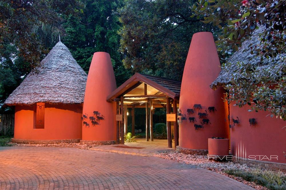 Entrance at Fairmont Mara Safari Club