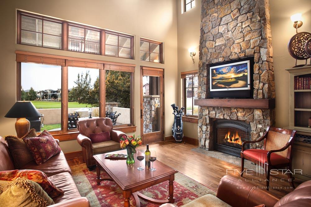 Living room at Pronghorn, Bend, Oregon