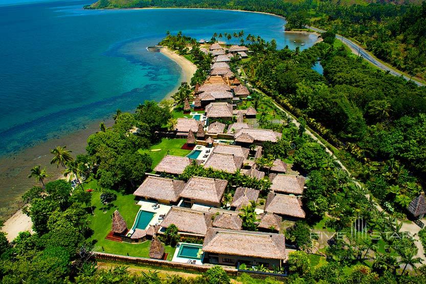 Nanuku Resort aerial view, Fiji Islands