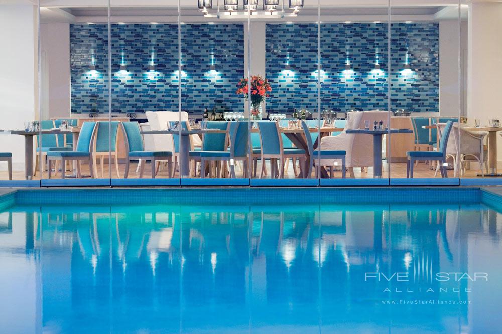 Blu Restaurant at Doria Hotel Bodrum, Turkey