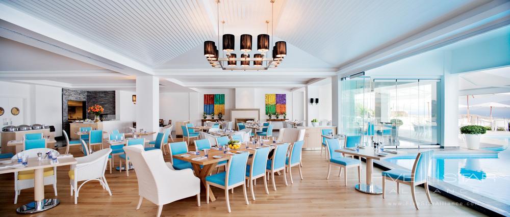 Blu Restaurant at Doria Hotel Bodrum, Turkey