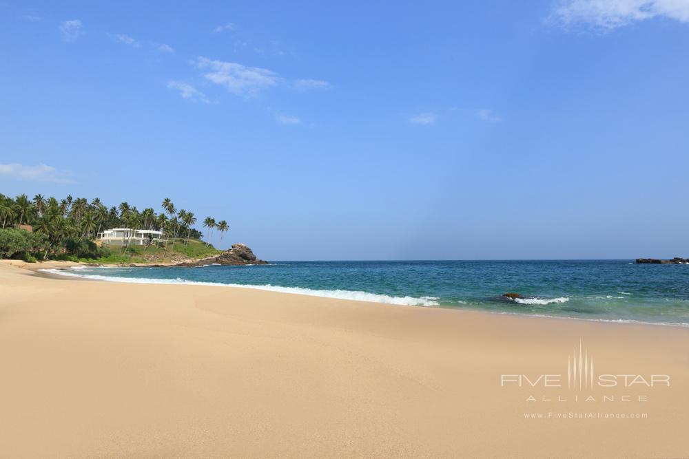 Beach at Anantara Tangalle Peace Haven Resort