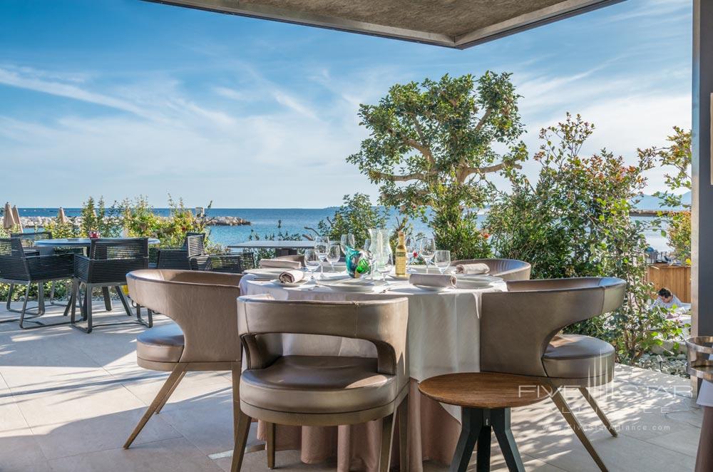 Les Pecheurs Restaurant at Cap d'Antibes Beach Hotel, Cap d'Antibes, France