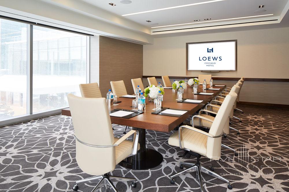 Loews Chicago Hotel Boardroom, IL