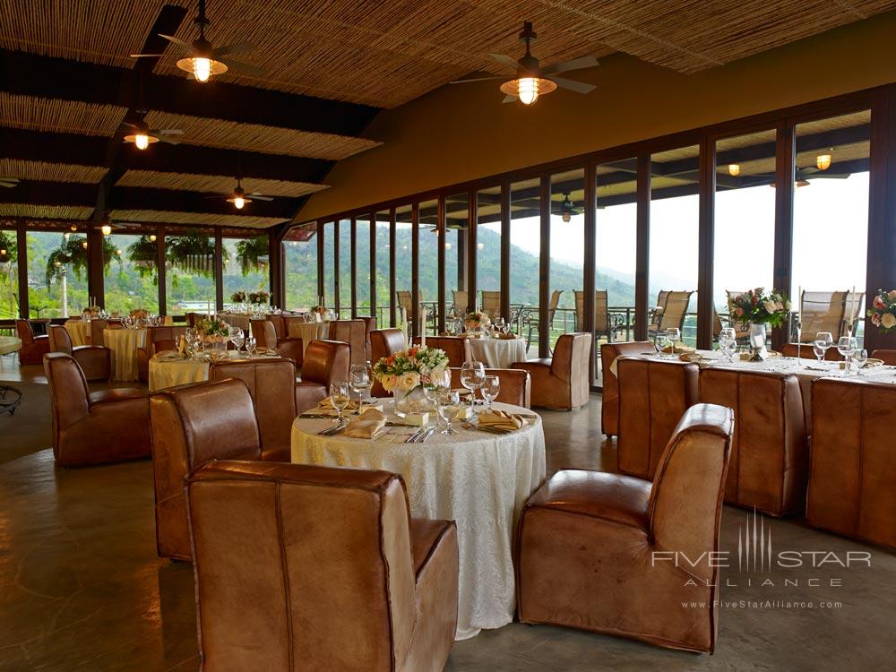 Montaje El Grille dining venue at AltaGracia Boutique Hacienda, Costa Rica