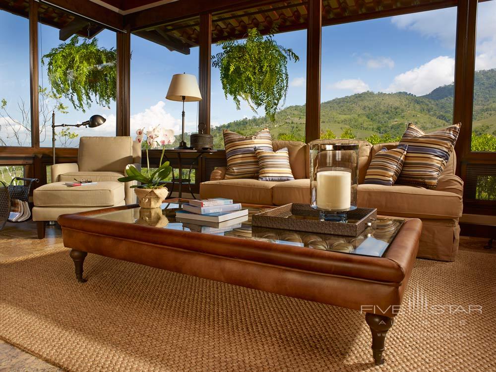 Master Casita Living Room at AltaGracia Boutique Hacienda, Costa Rica