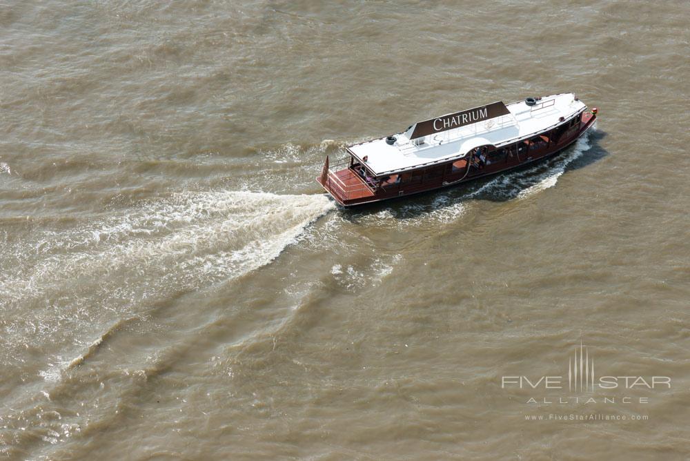 Shuttle Boat at Chatrium Hotel Riverside Bangkok, Thailand