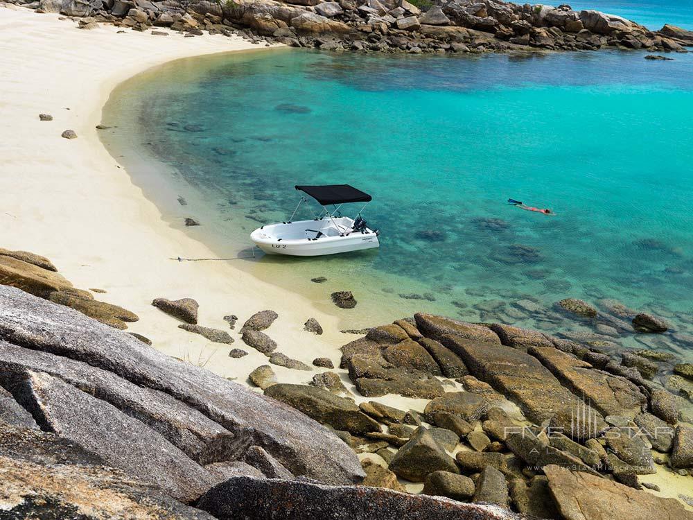 Private Beach at Lizard Island Resort, Great Barrier Reef, Queensland, Australia