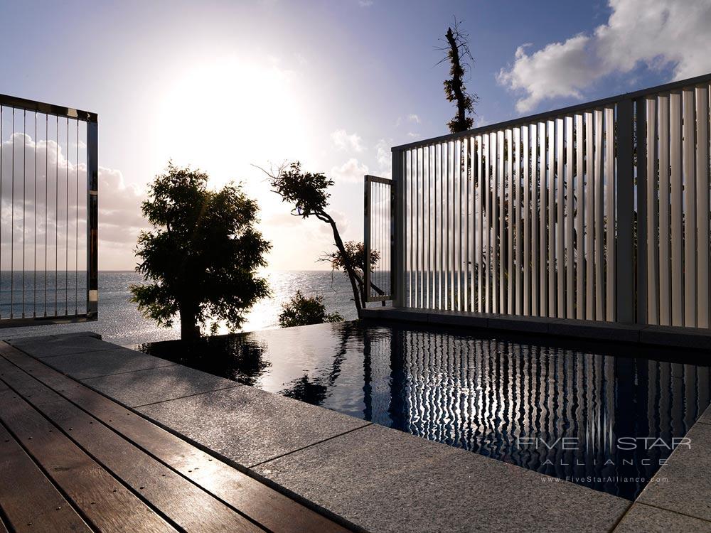 Sunset Point Private Infinity Pool at Lizard Island Resort, Great Barrier Reef, Queensland, Australia