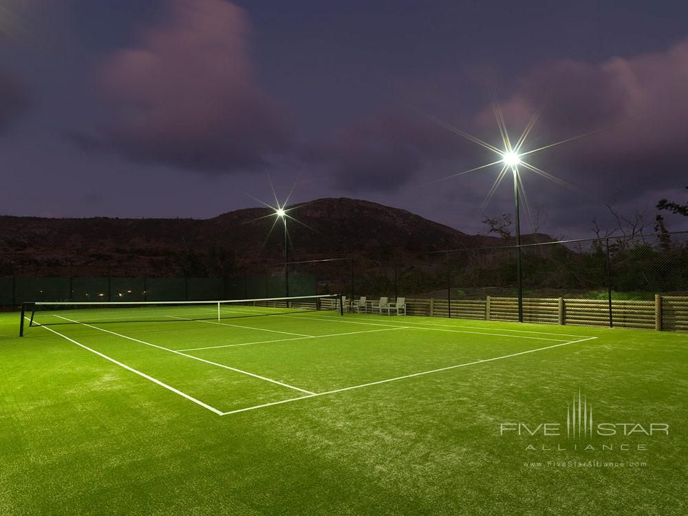 Tennis Under the Lights at Lizard Island Resort, Great Barrier Reef, Queensland, Australia