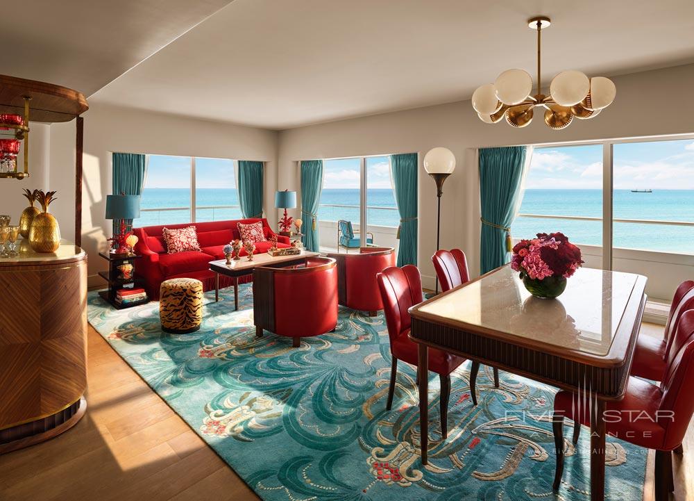 Ocean View Corner Suite at Faena Hotel Miami Beach, FL
