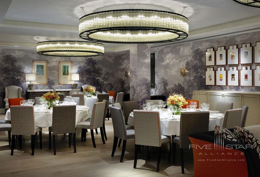 Windmill Room Dining at Ham Yard Hotel London, England